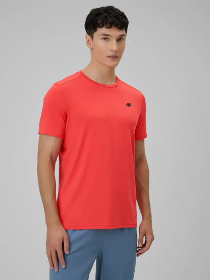 Мужская футболка для тренировок 4F M1785 4FWSS26TFTSM1785 red