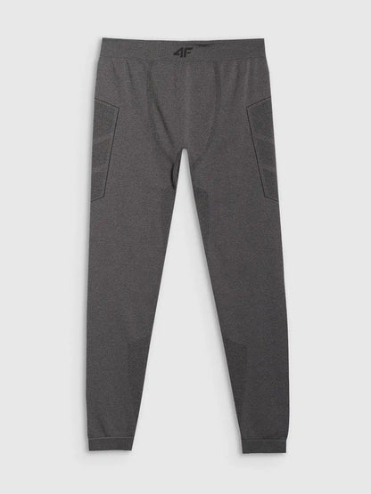 Мужские леггинсы термо 4F M238  4FWAW25USEAM238 black melange