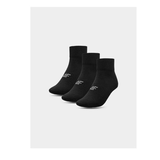 Комплект носков 4F socks cas m150 (3pack)	4Fss23usocm150 deep black