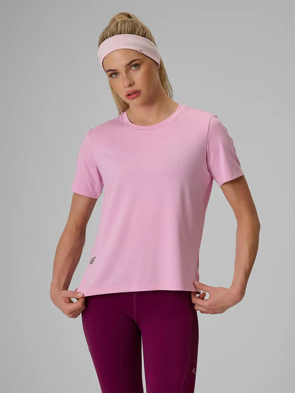 Женская футболка для фитнеса 4F F2326 4FWAW26TFTSF2326 pale coral