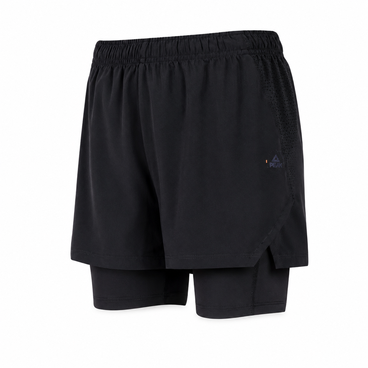 Женские шорты для бега Peak 2in1 FW3262152 black