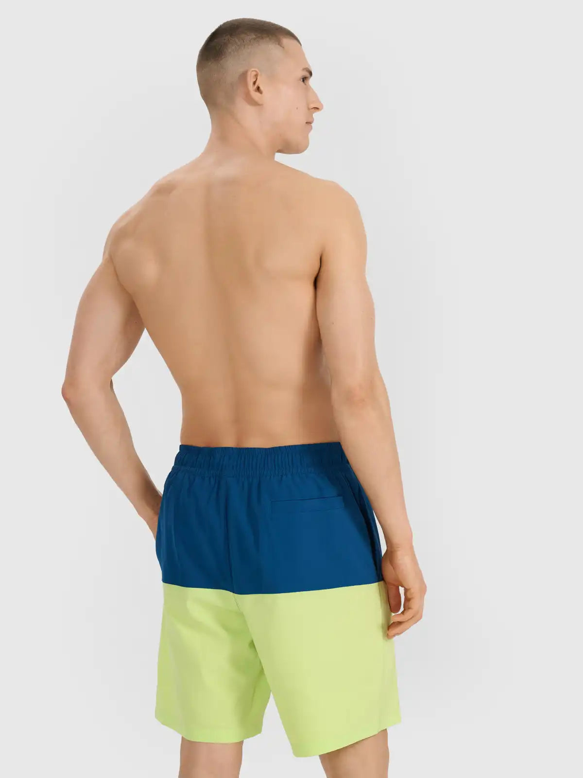 Мужские пляжные шорты 4F M135 4FWSS25UBDSM135 canary green