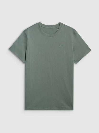 Tricou pentru bărbați casual 4F M2441 4FWAW25TTSHM2441 green