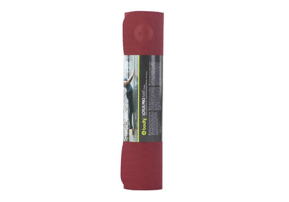 Covor pentru yoga Bodhi Lotus Pro dark red/anthracite