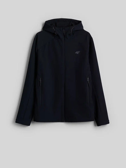 Jachetă rezistentă la vânt pentru bărbați 4F M608 4FWAW26TSOFM608 deep black