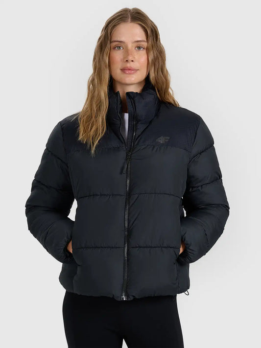 Женский пуховик 4F F581 4FWAW25TDJAF581 deep black