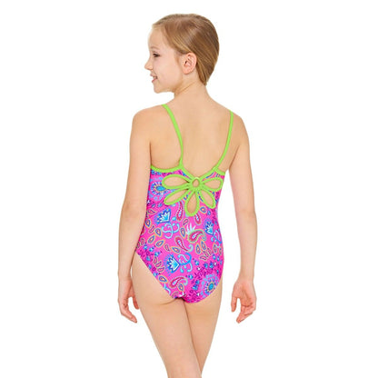 Costum de baie Zoggs Junior Bold Baroque Yaroomba Floral