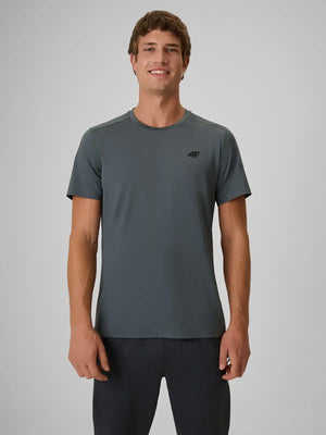 Tricou de fitness pentru bărbați 4F M2355 4FWAW26TFTSM2355 dark green