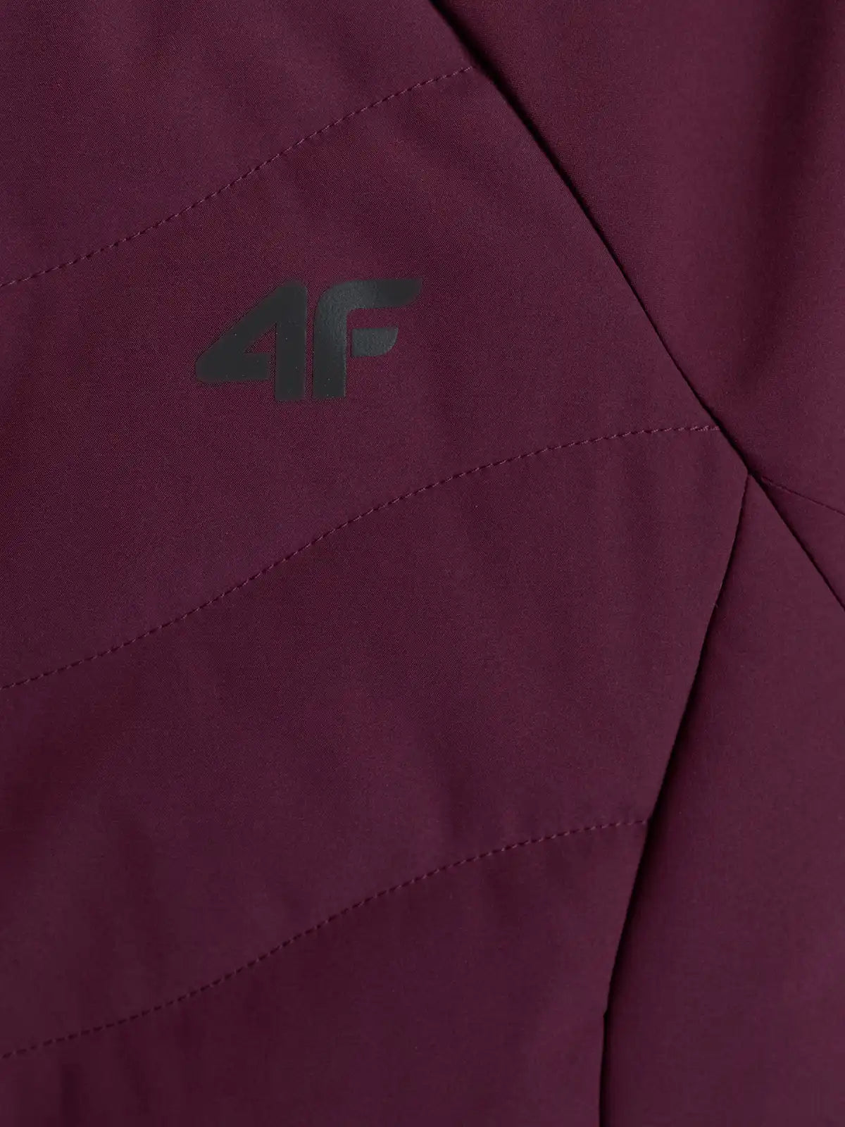 Geacă de ski pentru femei 4F F1222 4FWAW26TTJAF1222 burgundy 