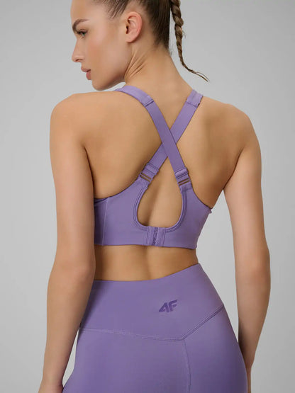 Бра для фитнеса 4F F222 4FWSS26USBAF222 violet
