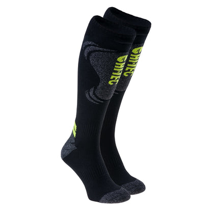 Sosete INSPY BLACK / GREY MELANGE / LIME PUNCH