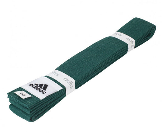 Пояс для кимоно adib220p club color belt polybag pack green