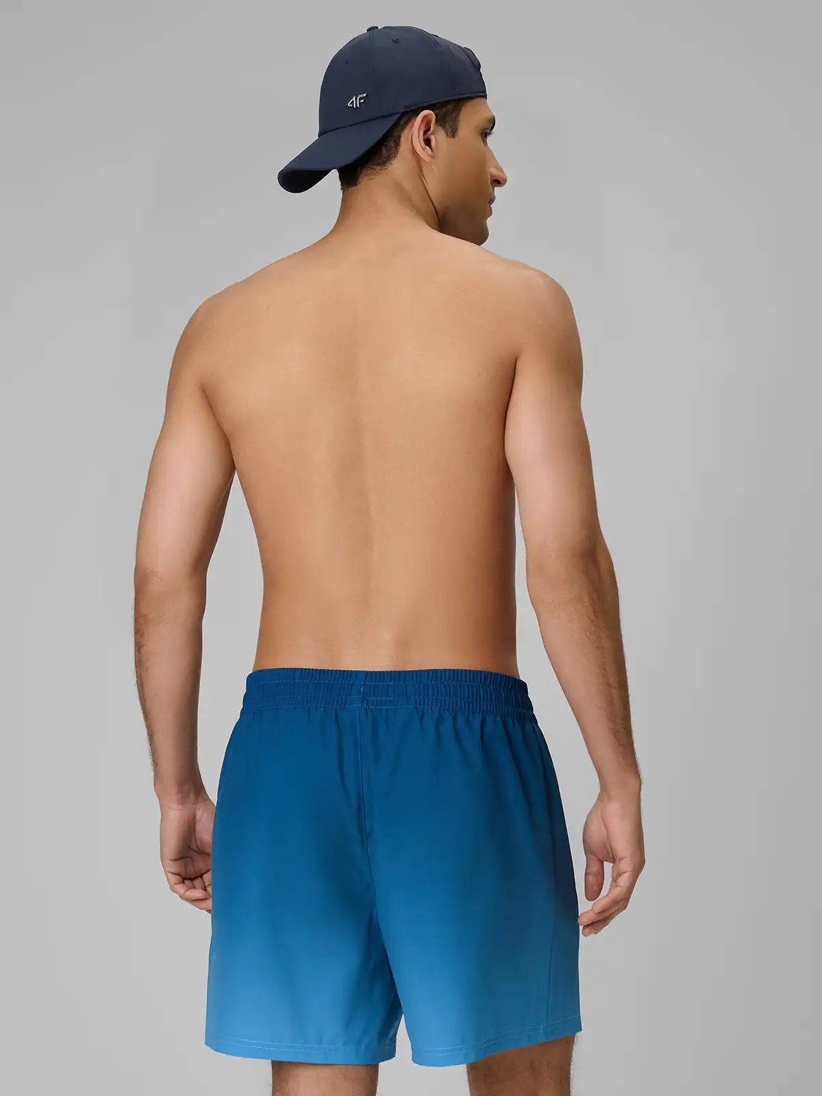 Pantaloni scurți de plajă pentru bărbați 4F M168 4FWSS26UBDSM168 teal