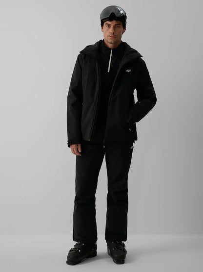 Geacă de ski pentru bărbați 4F M1202 4FWAW26TTJAM1202 deep black