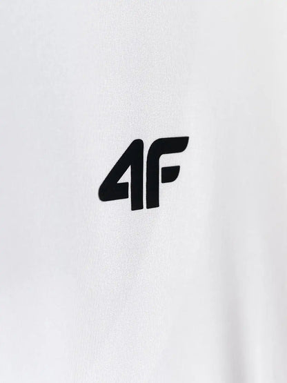 Мужская футболка для фитнеса 4F M2355 4FWAW26TFTSM2355 white