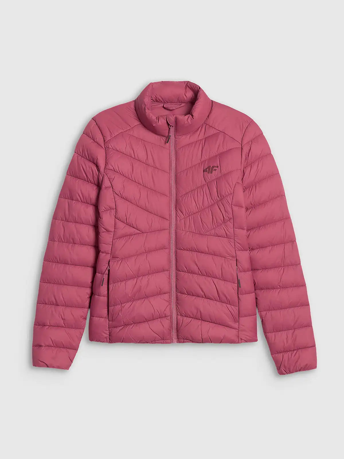 Jachetă de puf pentru femei 4F F0923 4FWAW26TDJAF0923 dark pink