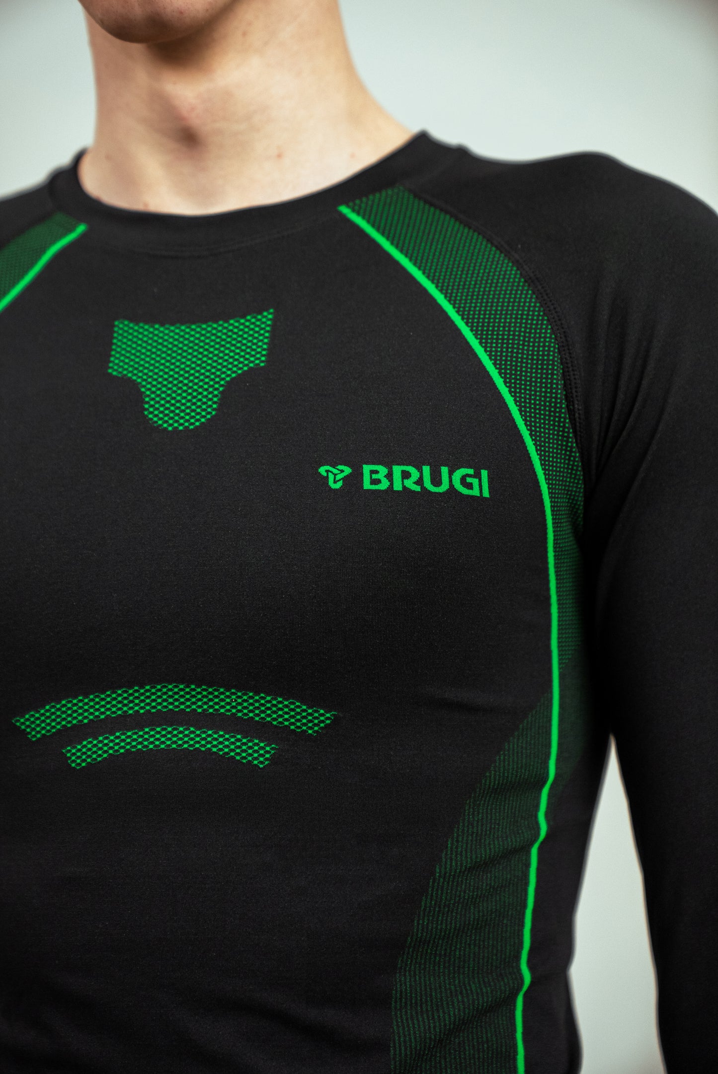 Longsleeve termo pentru bărbați Brugi R34L PZM