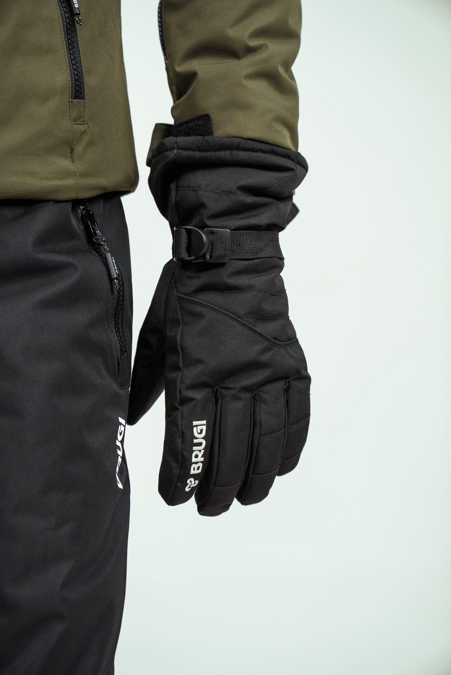 Mănuși de schi pentru bărbați Brugi ZH4L E61