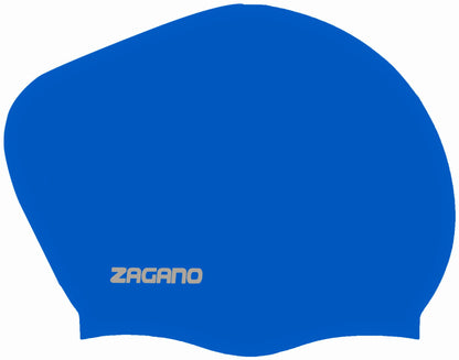 Шапочка для плавания Zagano long hair blue