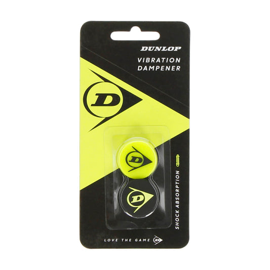 Tennis dampener Dunlop DTac Flying Dampener Antivibration  Yellow black, 10298519
