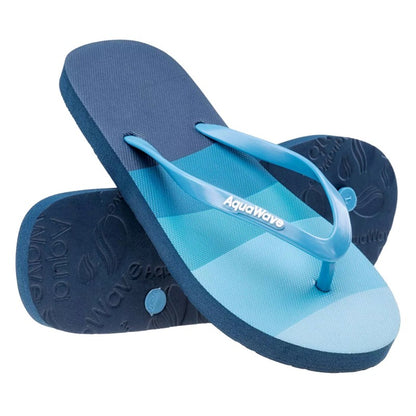 Șlapi Aquawave emily wmns blue wave print