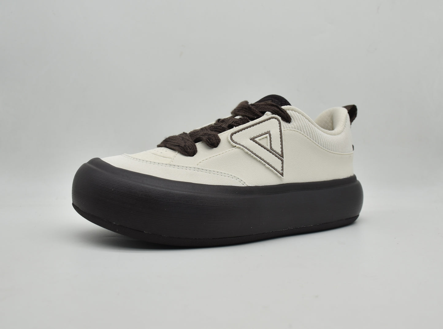 Кроссовки женские Peak Casual ET44012B canvas white/brown