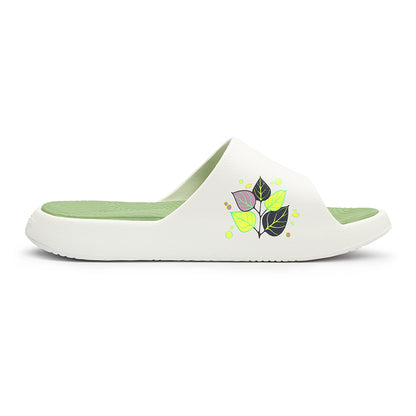 Șlapi pentru femei Peak ET52048L white/green