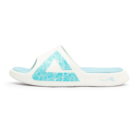 Șlapi pentru femei Peak ET52048 white/blue