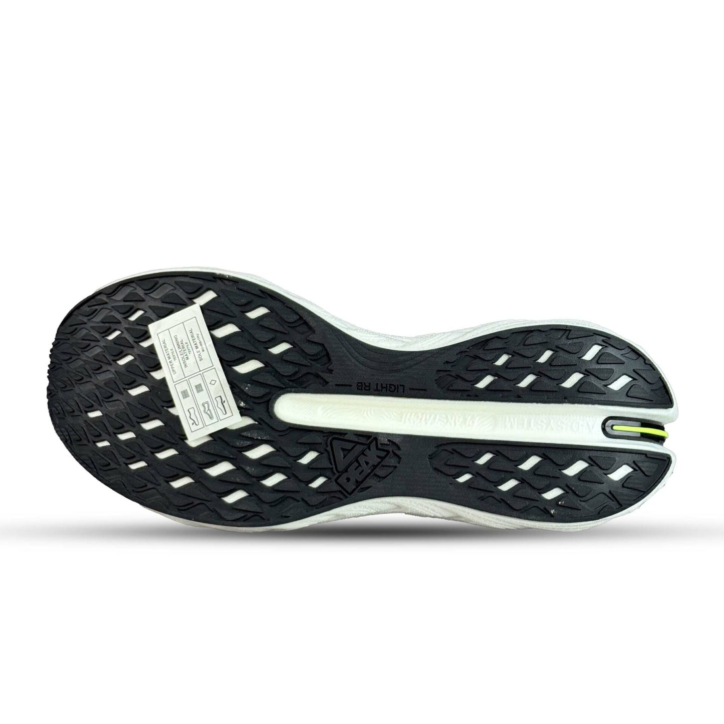 Кроссовки мужские для бега Peak Taichi EXT53607D black/fluorescent green