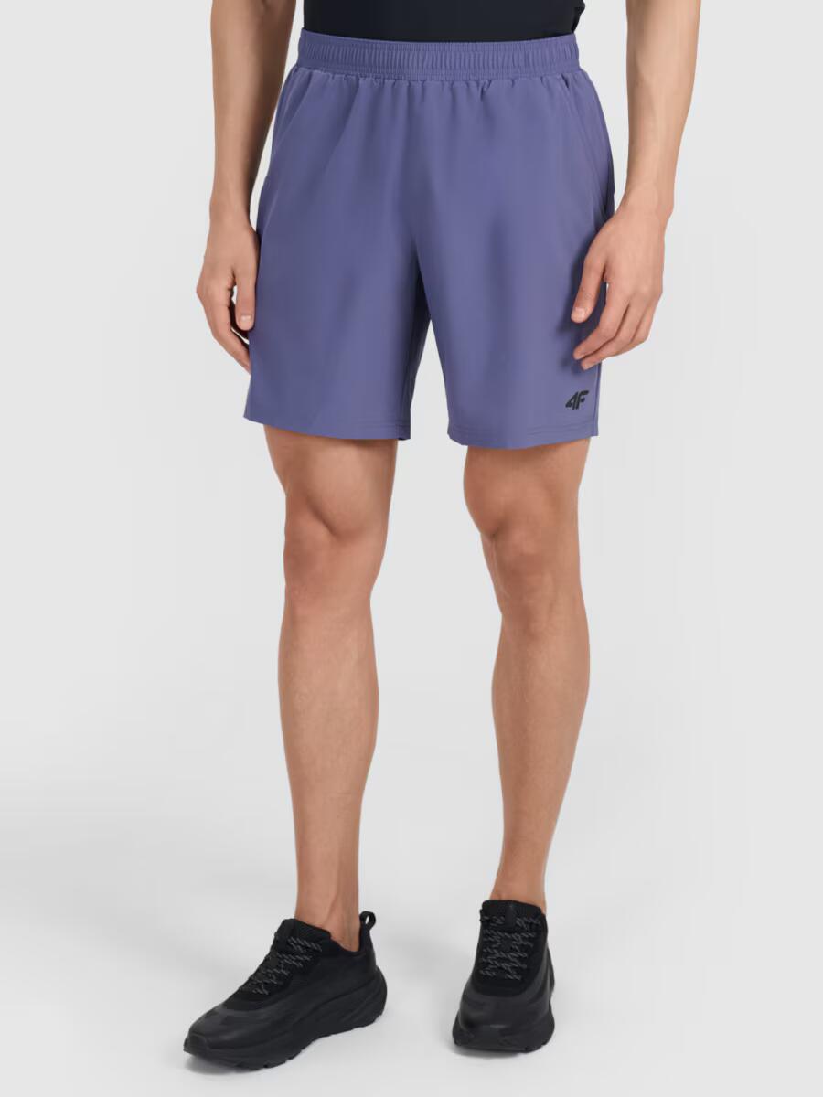 Pantaloni scurți de antrenament pentru bărbați 4F  M1040 4FWAW25TFSHM1040 denin 