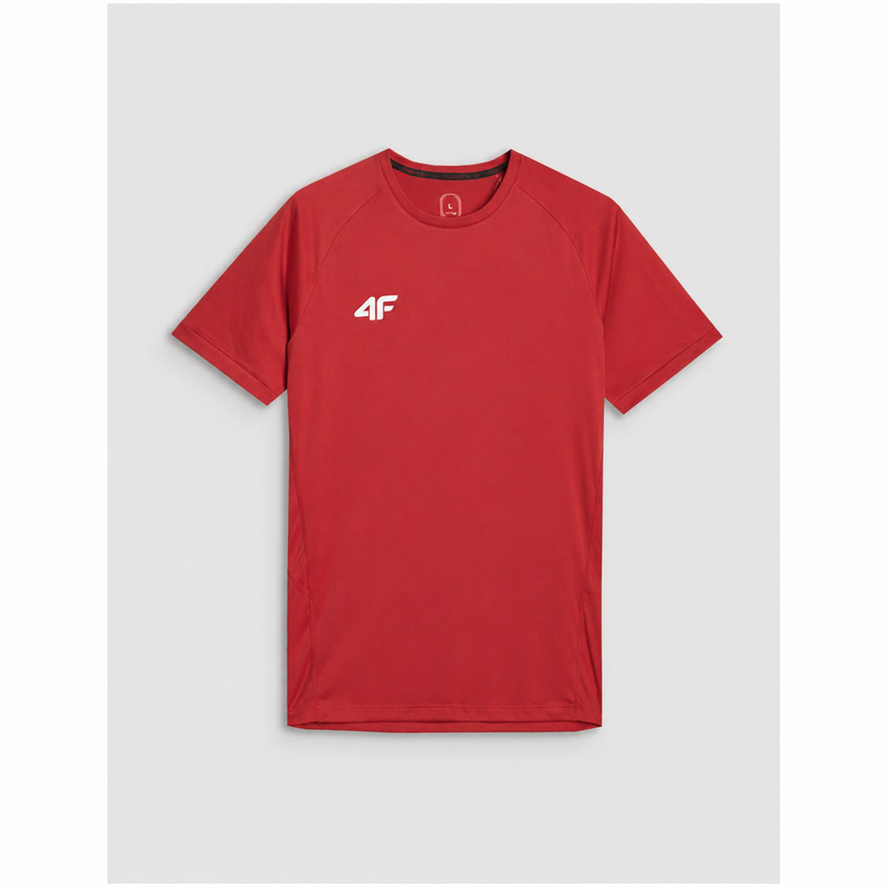 Tricou de antrenament pentru bărbați 4F M2301 4FSMM00TFTSM2301 red