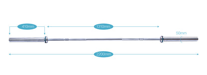 Bara olimpică LivePro Performance LP8052/SR