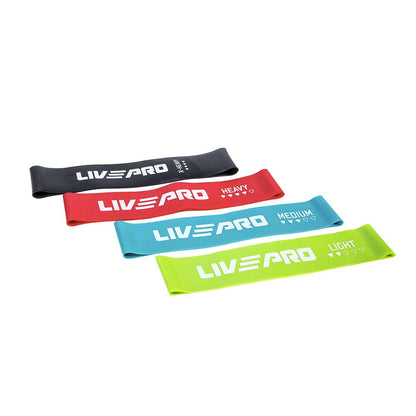 Benzi de fitness  LiveUp LATEX RESISTANCE LOOP BANDS LP8412