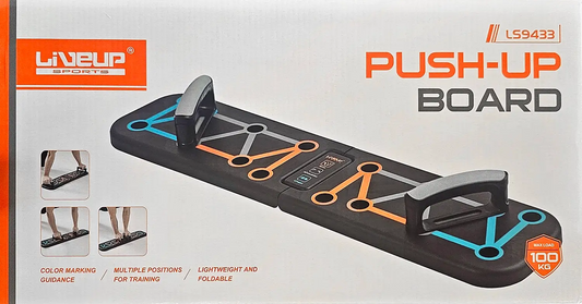 Доска для отжиманий LiveUp Push Up Board LS9433/BK
