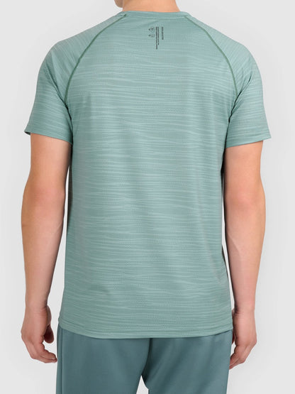 Tricou de fitness pentru bărbați 4F M2459 4FWAW26TFTSM2459 light green