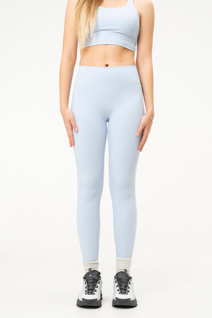 Legginși de alergare pentru femei Peak FW3244182 sky blue