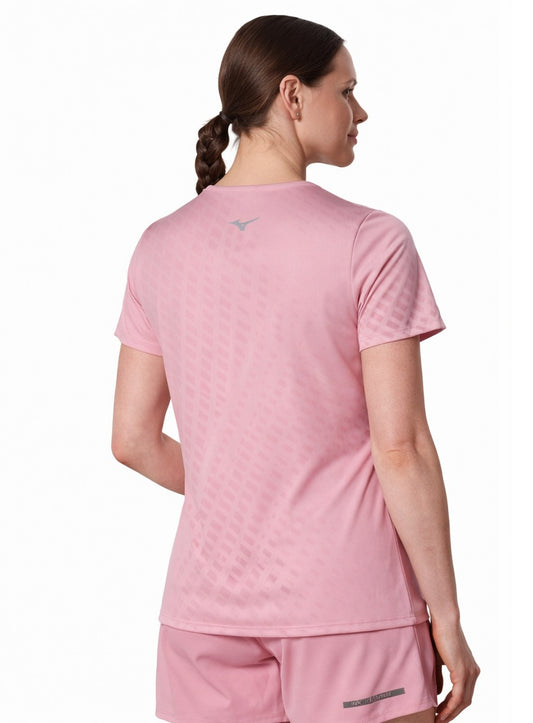 Женская футболка для бега Mizuno Graphic Short Sleeve tee J2GAD215 64