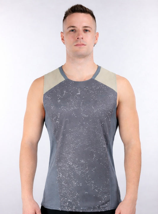 Мужская майка для бега Mizuno  Barbati Graphic Tank Top J2GAD010 08
