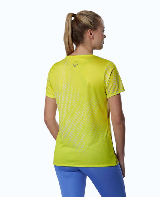 Женская футболка для бега Mizuno Graphic Short Sleeve tee J2GAD215 43