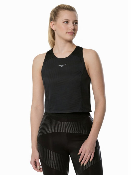 Женский кроп-топ для бега Mizuno Tech Light Crop Top J2GAD200 09