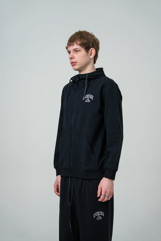 Мужской батник Peak FWA253031 black