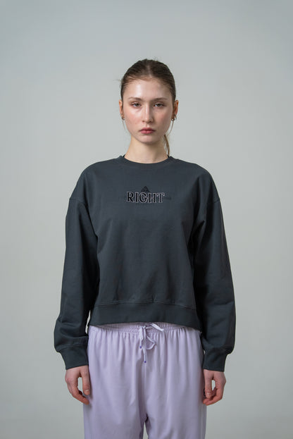 Женский батник Peak FW6253702 dk.grey