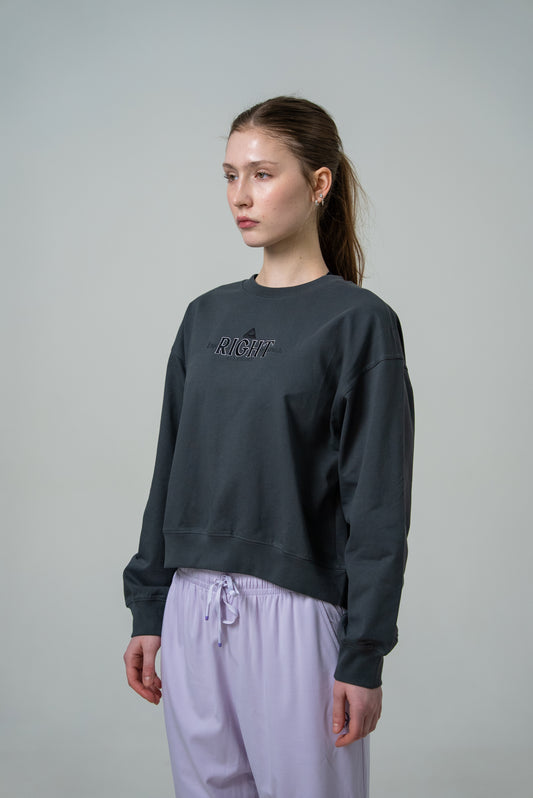 Женский батник Peak FW6253702 dk.grey