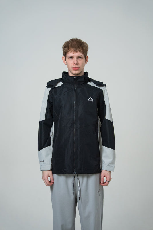 Мужская водонепроницаемая ветровка Peak Travel FW2253007 black