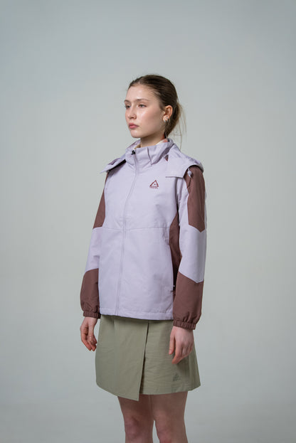 Женская водонепроницаемая ветровка Peak Travel FW2253008 puple