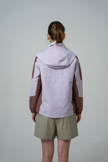 Женская водонепроницаемая ветровка Peak Travel FW2253008 puple