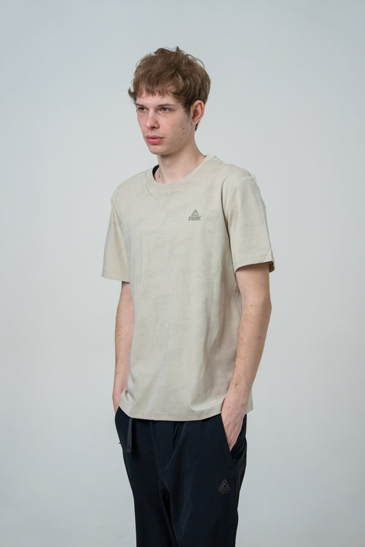 Мужская футболка casual Peak FW6253491 grey