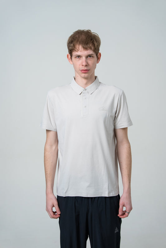 Мужская футболка поло Peak FW6252351 grey