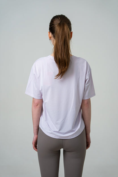 Женская футболка для бега Peak FW6253152 lt.purple