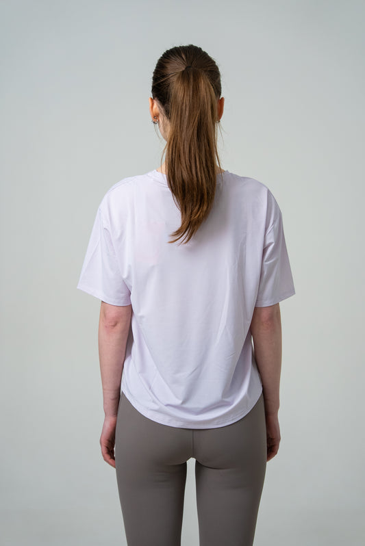 Женская футболка для бега Peak FW6253152 lt.purple